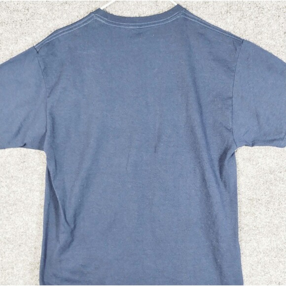 Star Wars T-Shirt Men's M 38/40 Short Sleeve Enterprise Navy Blue Cotton Blend - Picture 6 of 7
